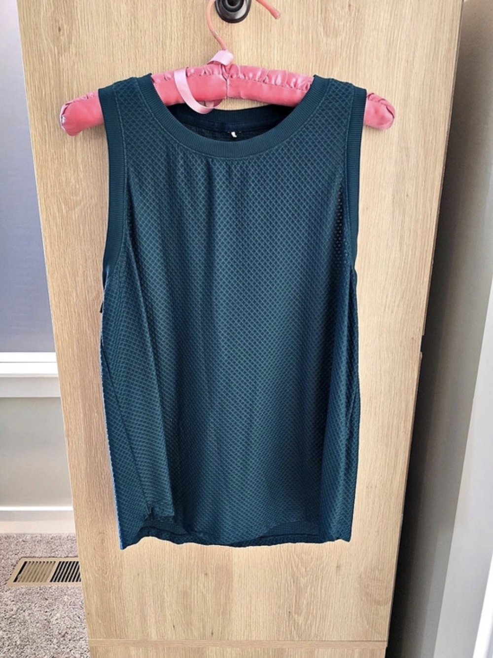 Calia Sculpt Tank Sleeveless Tank Top Blue/Green